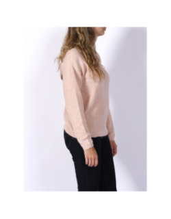 Pull crewlefile rose femme - Vero Moda