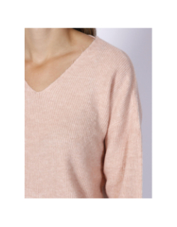 Pull crewlefile rose femme - Vero Moda
