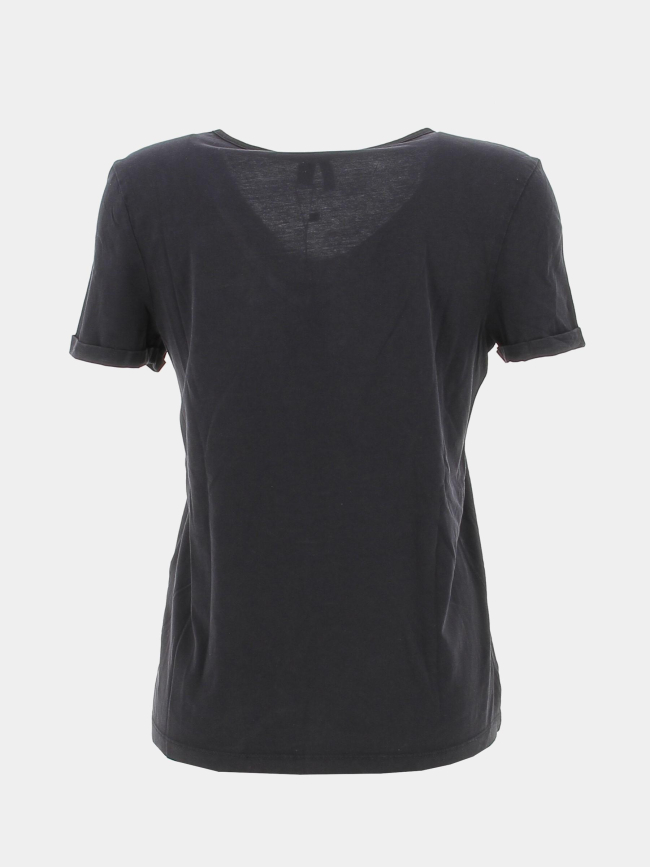 T-shirt cannie adore pailleté noir femme - Vero Moda