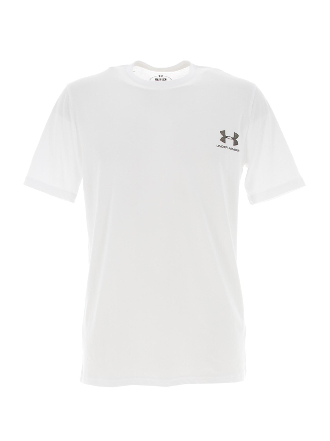 T-shirt uni sportstyle blanc homme - Under Armour