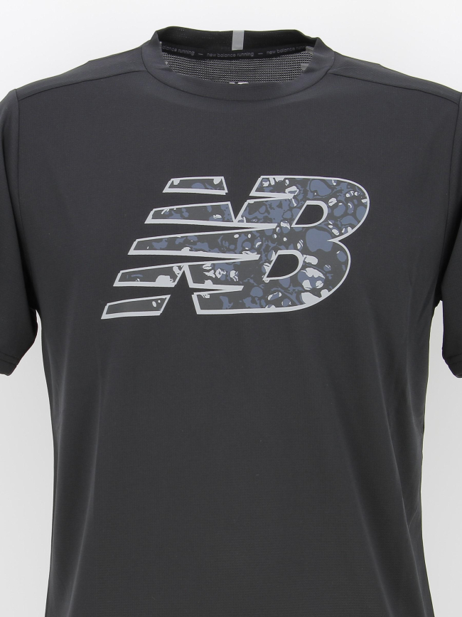 T-shirt de running graphic core noir homme - New Balance