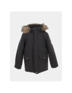 Blouson parka marlin noir garçon - Name It