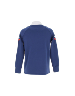 Sweat de football OL zip boost bleu homme - Olympique Lyonnais