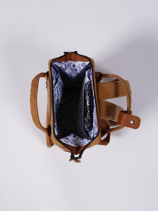 Sac à dos mini adventurer moscou marron - Cabaïa