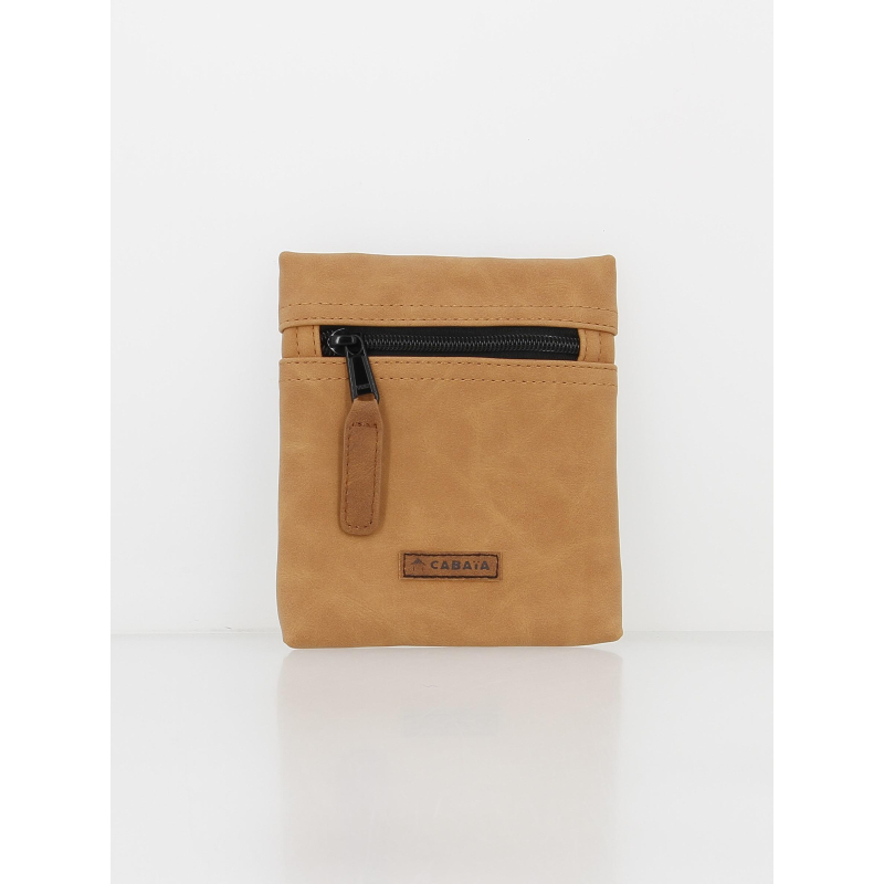 Pochette mini adventurer bolchoi marron - Cabaïa