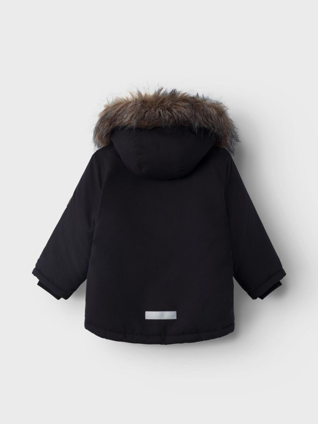 Parka marlin capuche amovible uni marine garçon - Name It