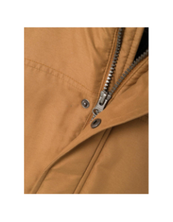 Parka marlin capuche amovible uni marron garçon - Name It