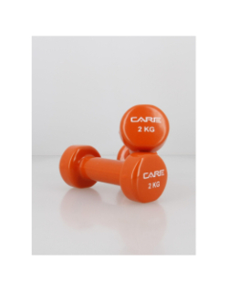 Haltère pvc 2kg x 2 orange - Care