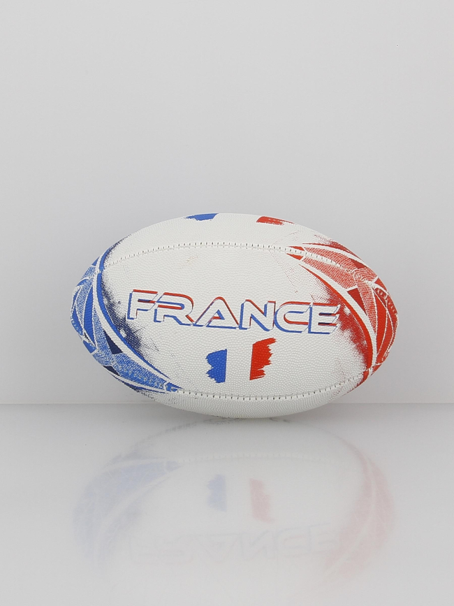 Mini ballon de rugby t1 france blanc - Nemo