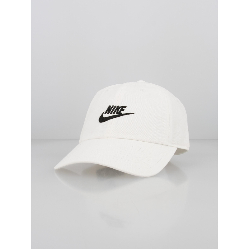 Casquette club logo brodé noir blanc - Nike