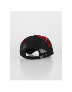 Casquette style bucheron rouge/noir homme - Von Dutch