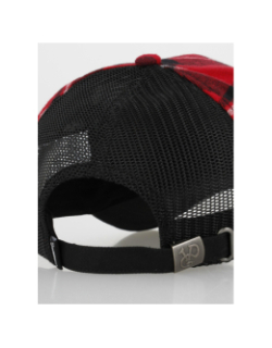 Casquette style bucheron rouge/noir homme - Von Dutch