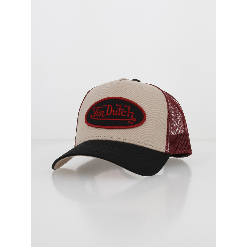 Casquette logo circulaire brodé multicolore homme - Von Dutch