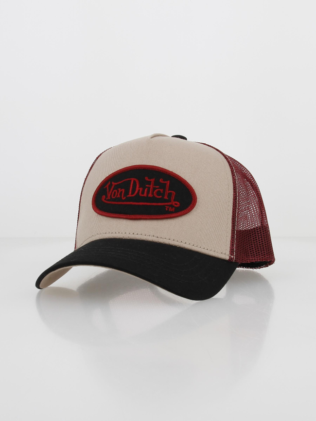 Casquette logo circulaire brodé multicolore homme - Von Dutch