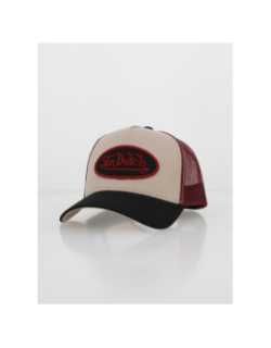 Casquette logo circulaire brodé multicolore homme - Von Dutch