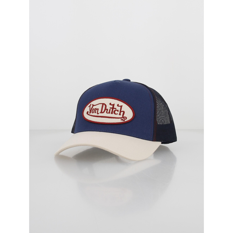 Casquette logo brodé bleu marine homme - Von Dutch