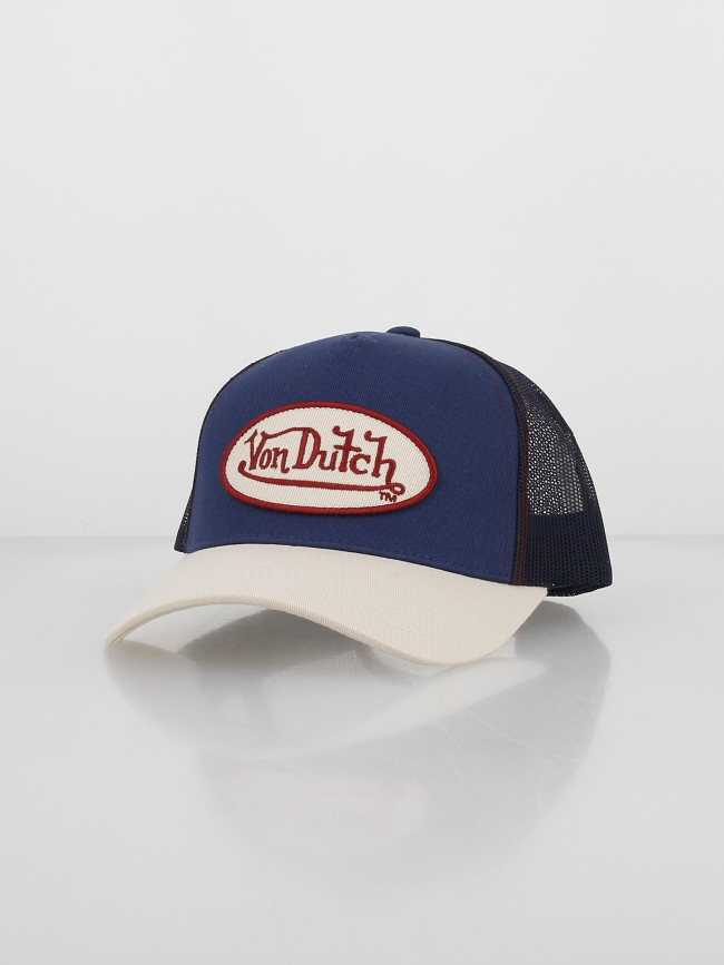 Casquette logo brodé bleu marine homme - Von Dutch