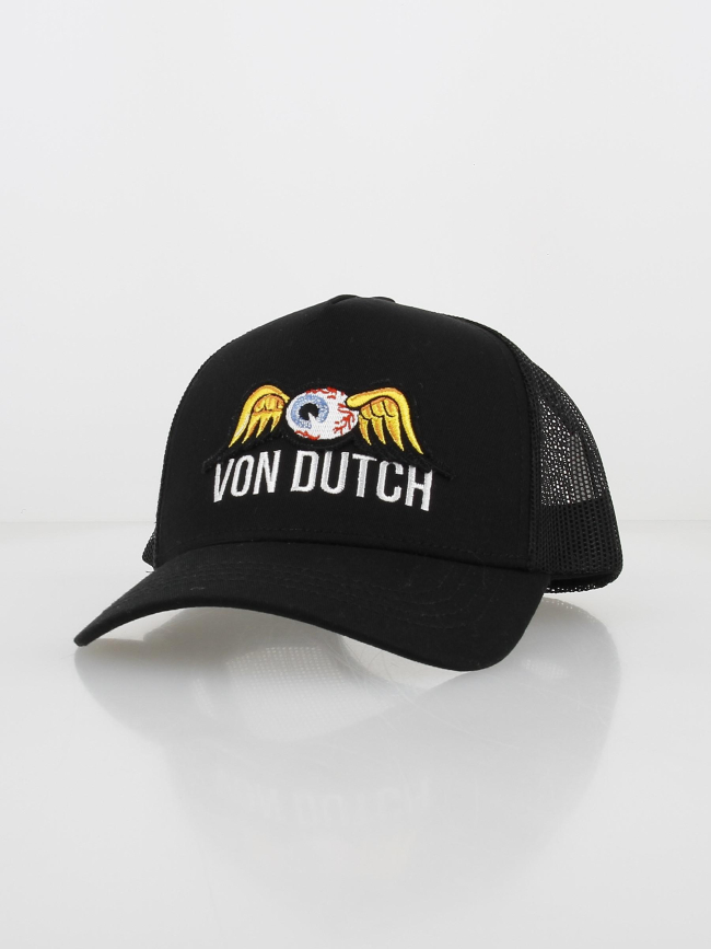 Casquette baseball logo brodé noir homme - Von Dutch