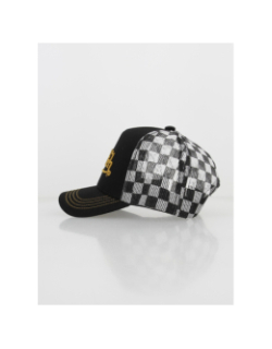 Casquette motif damier noir homme - Von Dutch