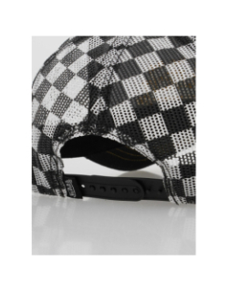 Casquette motif damier noir homme - Von Dutch