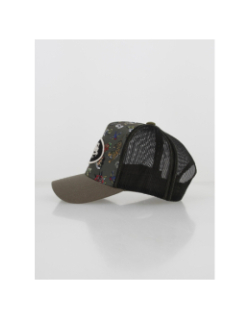 Casquette trucker dessin kaki homme - Von Dutch