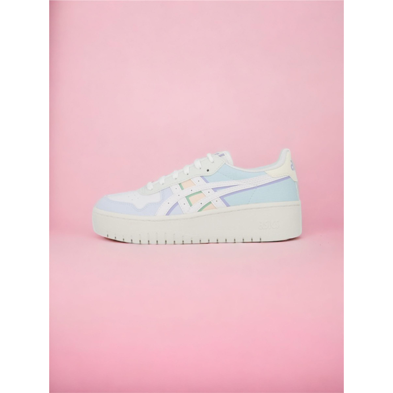 Baskets japan plateforme multicolore blanc femme - Asics