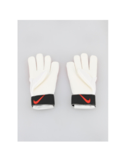 Gants de football match fa20 blanc orange - Nike