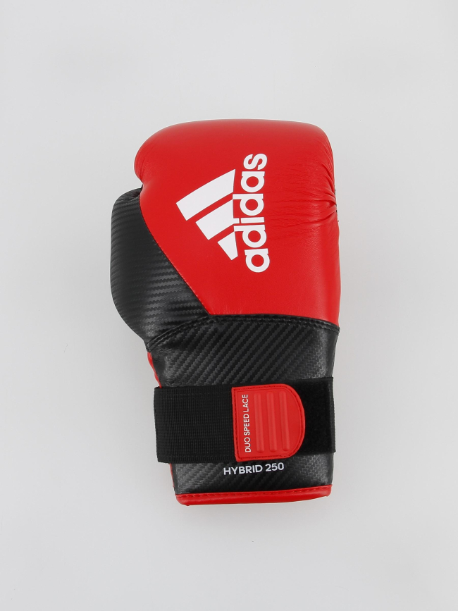 Gants de boxe hybride noir/rouge - Adidas