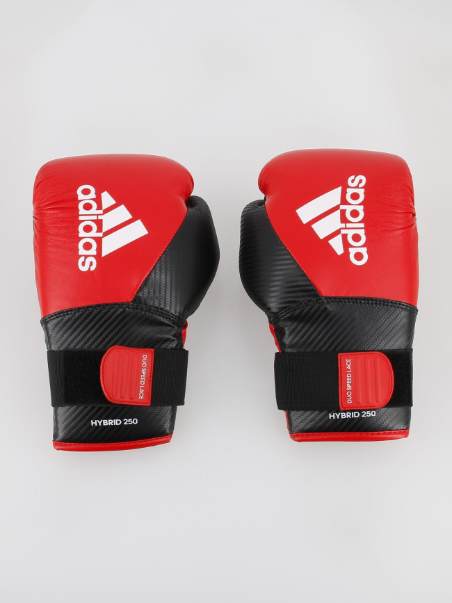 Gants de boxe hybride noir/rouge - Adidas