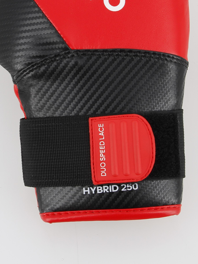 Gants de boxe hybride noir/rouge - Adidas