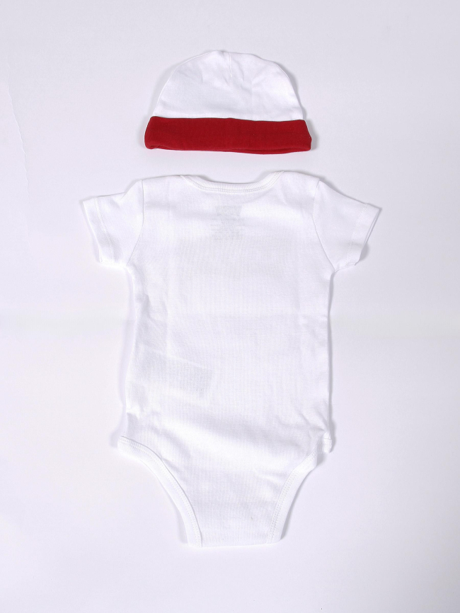 Ensemble 3 pièces body batwing 0-6 mois blanc bébé - Levi's