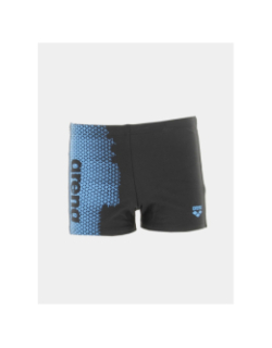 Maillot de bain natation logo bleu noir garçon - Arena