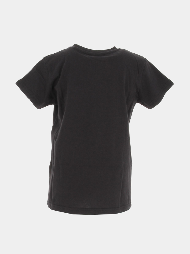 T-shirt uni valera noir garçon - Ellesse