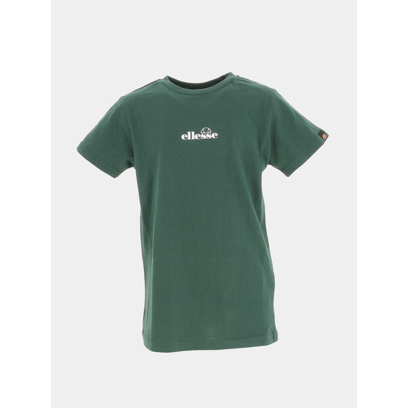 T-shirt uni valera vert garçon - Ellesse