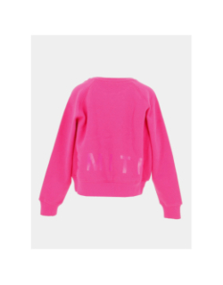 Sweat s-patti uni rose fille - Teddy Smith