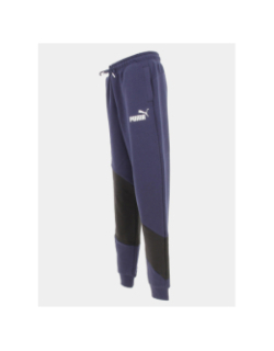 Jogging bicolore cat noir bleu marine garçon - Puma