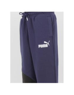 Jogging bicolore cat noir bleu marine garçon - Puma