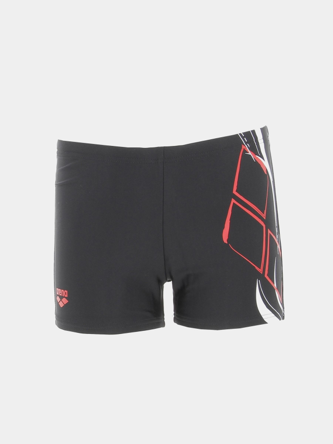 Maillot de bain swim short logo noir garçon - Arena