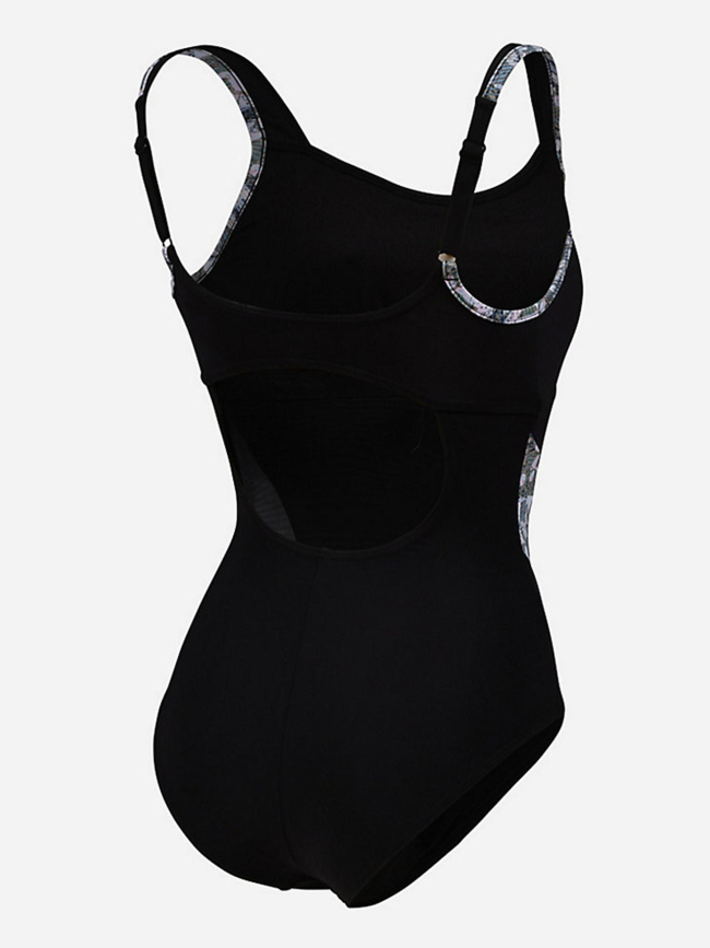 Maillot de bain bodylift chiara strap back noir femme - Arena