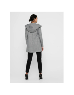 Manteau léger sedona gris chiné femme - Only