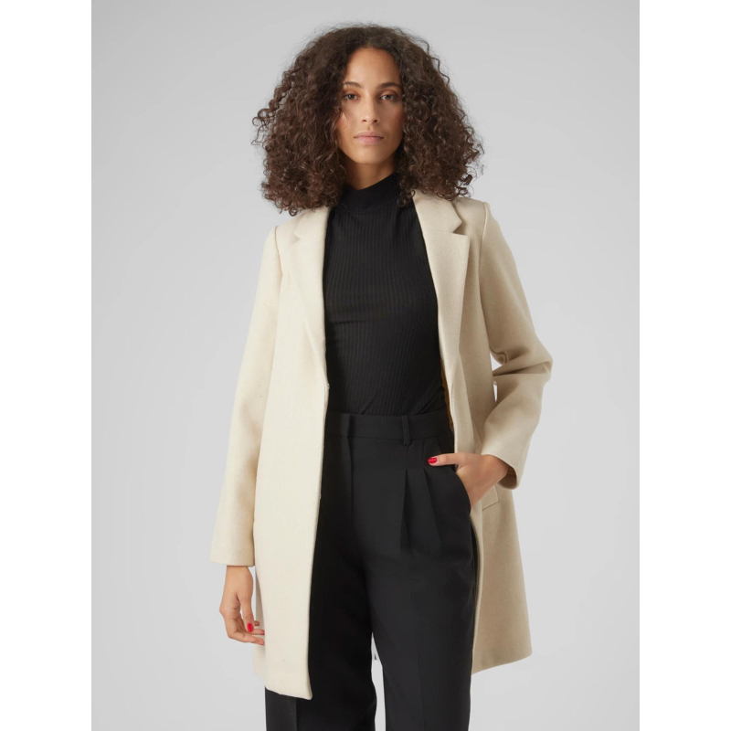 Manteau pop beige femme - Vero Moda