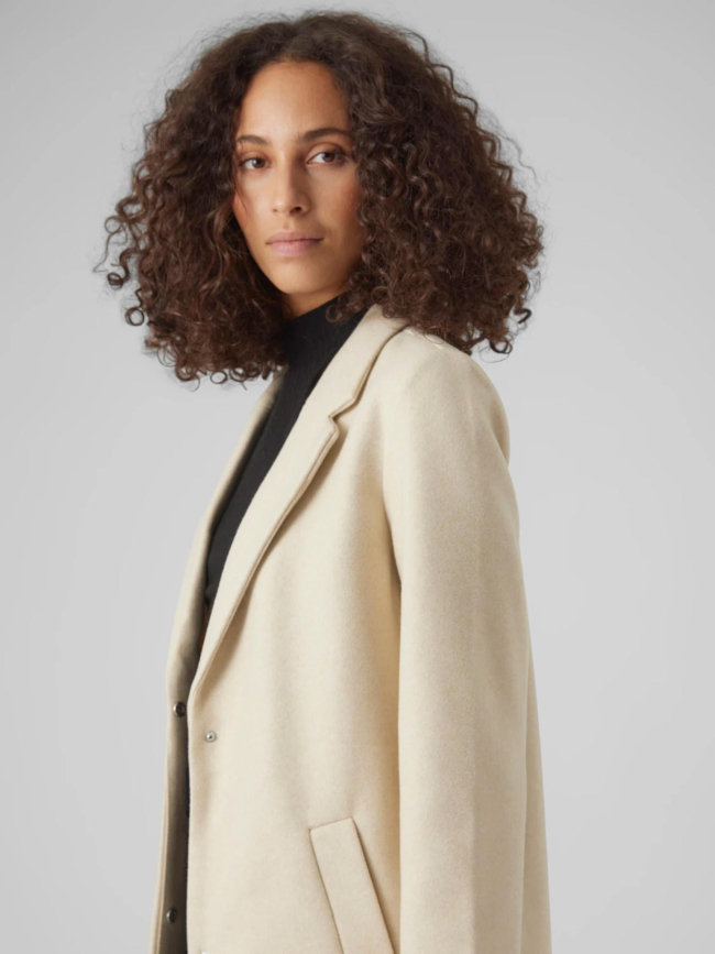 Manteau pop beige femme - Vero Moda