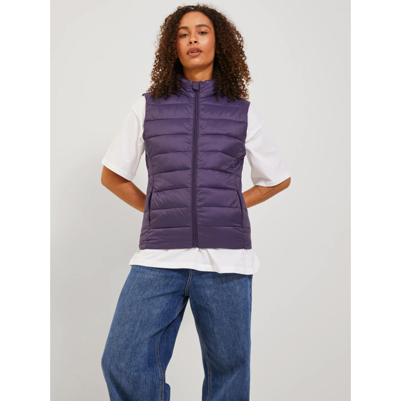 Doudoune sans manche nora lightweight violet femme - Jjxx