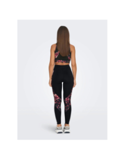 Legging jam lora 2 taille haute training noir femme - Only