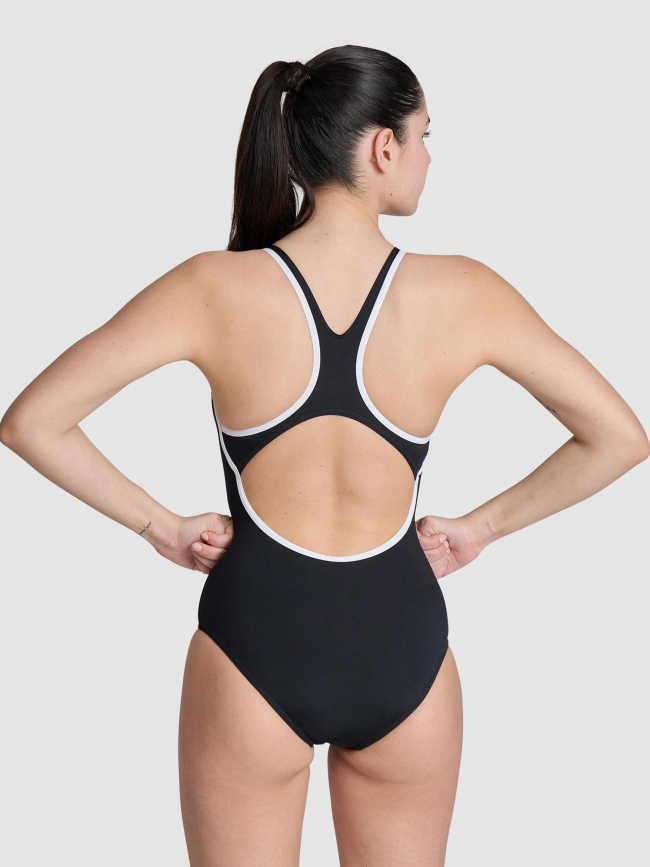 Maillot de bain losange swimsuit pro back noir femme - Arena