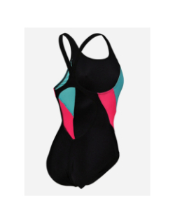 Maillot de bain swimsuit back panel noir femme - Arena