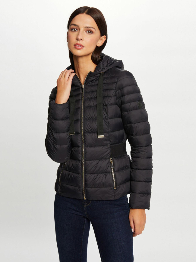 Doudoune matelassée geyael doré/noir femme - Morgan