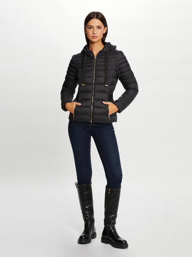 Doudoune matelassée geyael doré/noir femme - Morgan