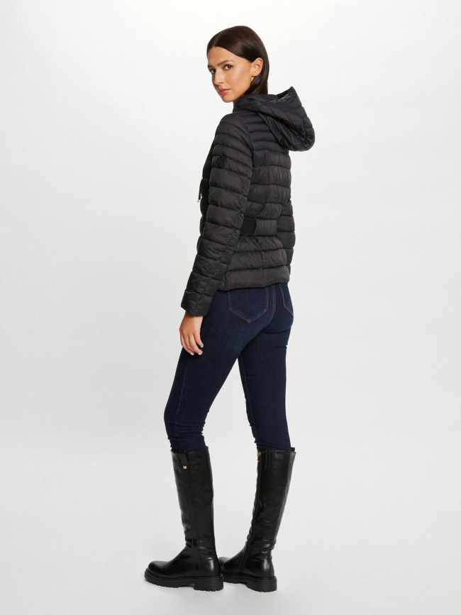 Doudoune matelassée geyael doré/noir femme - Morgan