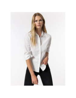 Chemise wallstreet 1 uni blanc femme - Tiffosi